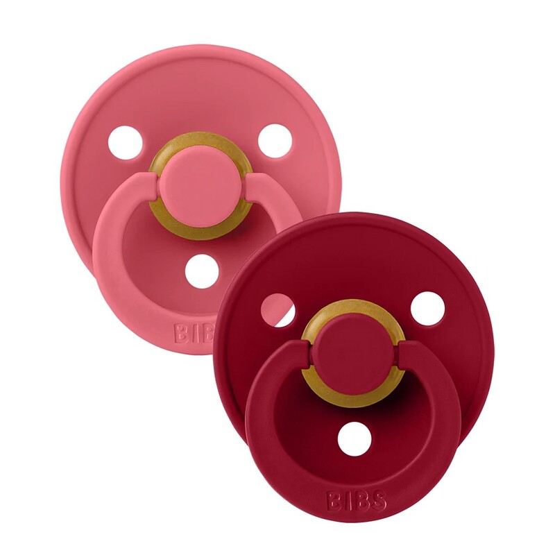 bibs-pipiles-colour-round-2-pack-coral-ruby-size-1 4